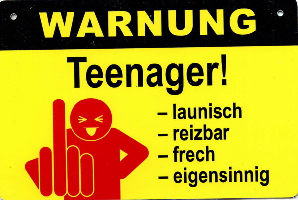 WARNUNG - " TEENAGER! ..."(116)