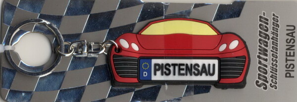 Sportwagen Schlüsselanhänger PISTENSAU / 309