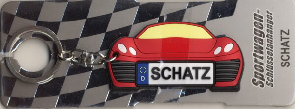 Sportwagen Schlüsselanhänger SCHATZ / 311