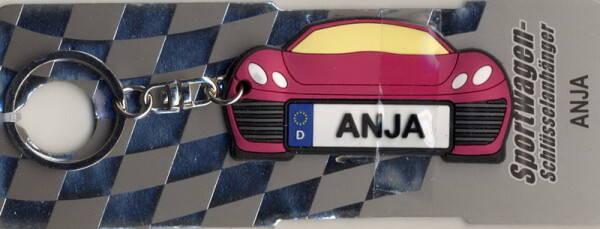 Sportwagen Schlüsselanhänger ANJA / 108