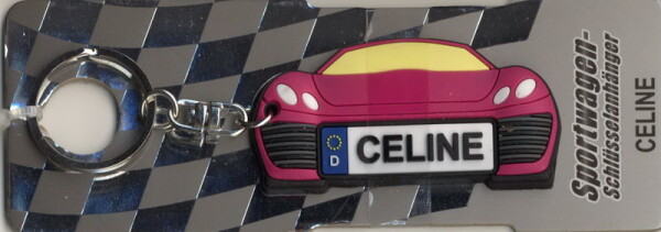 Sportwagen Schlüsselanhänger CELINE / 123