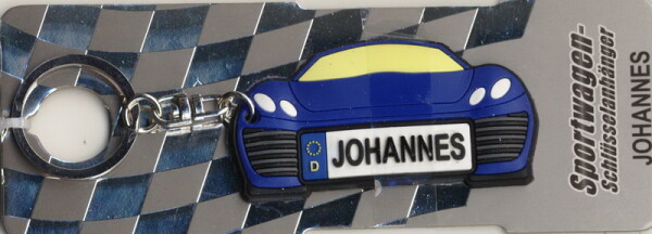 Sportwagen Schlüsselanhänger JOHANNES / 171