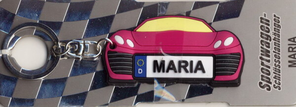 Sportwagen Schlüsselanhänger MARIA / 210