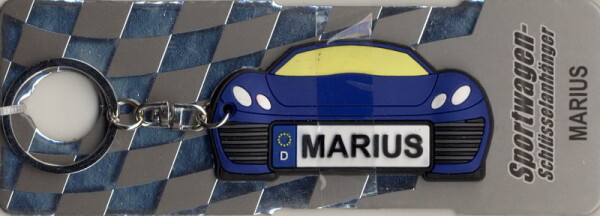 Sportwagen Schlüsselanhänger MARIUS / 214