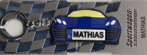Sportwagen Schlüsselanhänger MATHIAS / 220