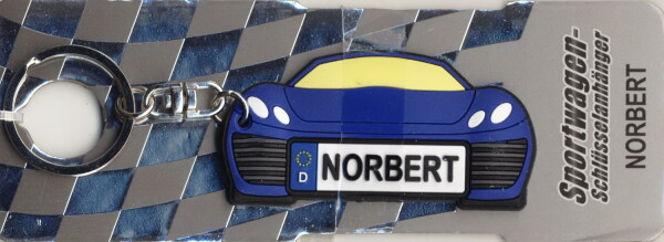 Sportwagen Schlüsselanhänger NORBERT / 245