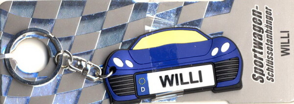 Sportwagen Schlüsselanhänger WILLI / 293