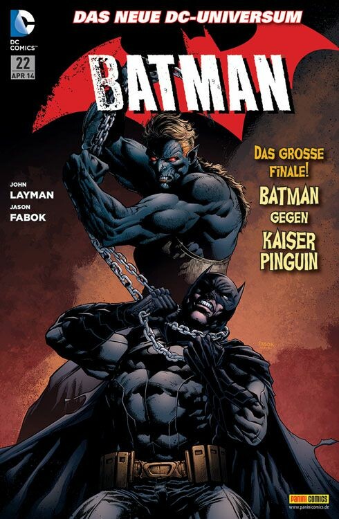 Serie BATMAN 22 (Apr. 2014)  BATMAN GEGEN KAISER PINGUIN