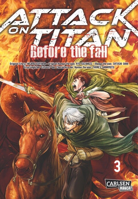Attack on Titan - Before the Fall Band 3