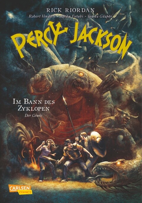 Percy Jackson (Comic) Band 2 Im Bann des Zyklopen...
