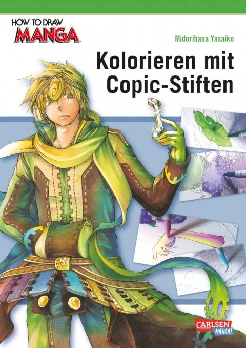 HOW TO DRAW MANGA: Kolorieren mit Copic-Stiften - (Softcover)