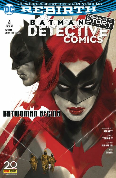 BATMAN  DETECTIVE COMICS 6 -  Rebirth - ( Okt 2017 )