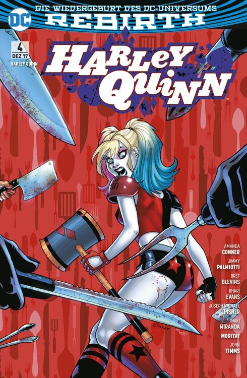 Harley Quinn ( Rebirth )  4 - Niedere Regionen -  SC