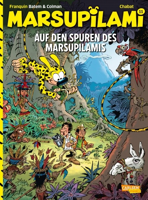 Marsupilami Band 11 - Auf den Spuren des Marsupilamis  - (Softcover)
