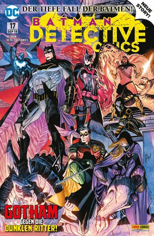 BATMAN  DETECTIVE COMICS 17 -  Rebirth - ( Sep 2018 )