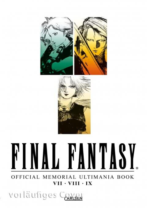 Final Fantasy - Official Memorial Ultimania Book 1 - VII...
