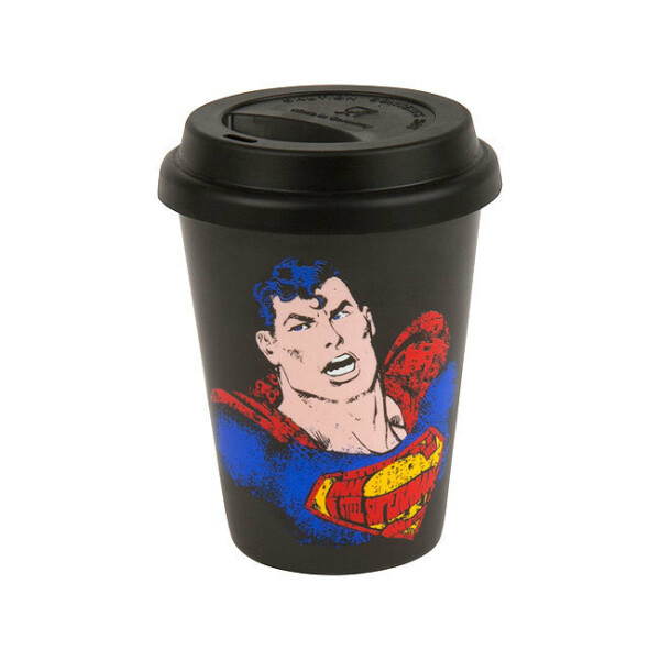 Coffee-To-Go Mug - Superman - Text Art