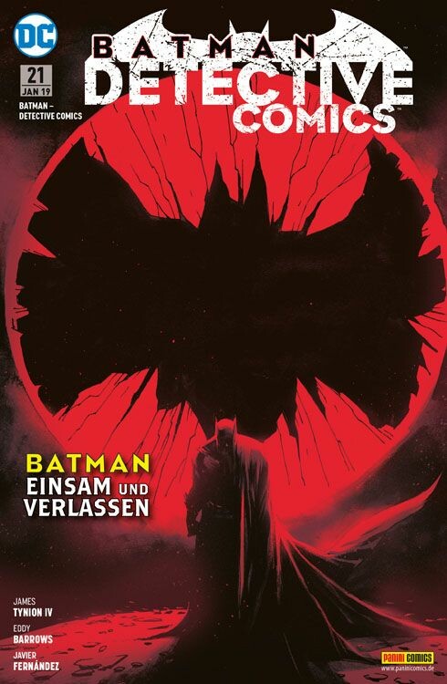 BATMAN  DETECTIVE COMICS 21 -  Rebirth - ( Jan 2019 )