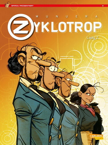 Spirou präsentiert Band 3 - Zyklotrop Lady Z   (Softcover)