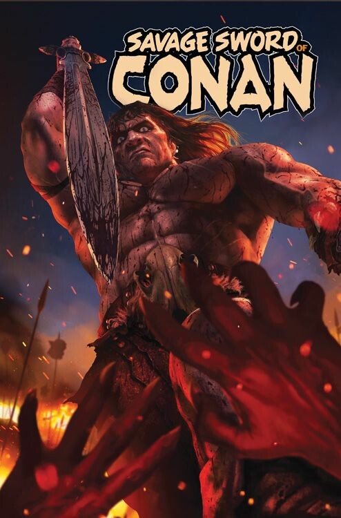 Savage Sword of Conan 1 Variant 444 Ex. lim.