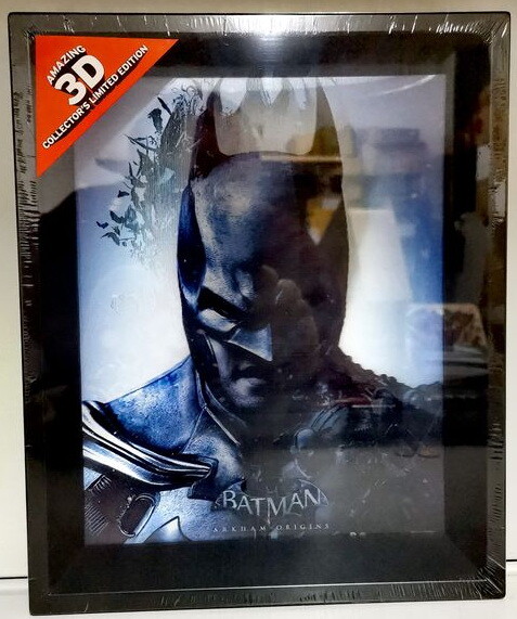Batman Arkham Origins 3D-Effekt Poster im Rahmen Batman...
