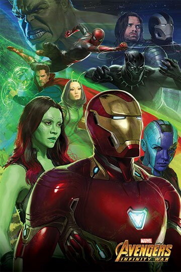 Avengers Infinity War Poster Iron Man 61 x 91 cm