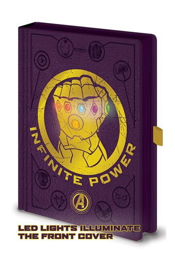 Avengers Infinity War Premium LED Notizbuch A5 Infinity...