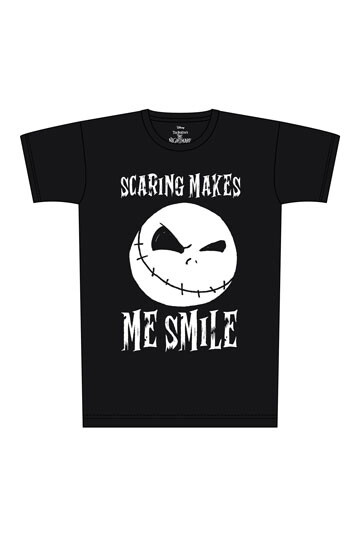 Nightmare Before Christmas T-Shirt Scaring Makes Me Smile