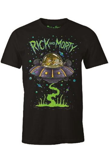 Rick and Morty T-Shirt Space Cruiser