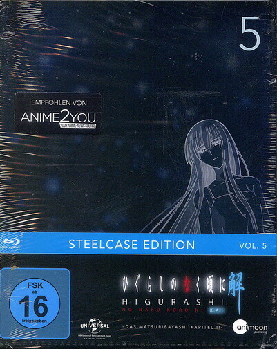 Higurashi Kai Vol.5 (Steelcase Edition) [Blu-ray]
