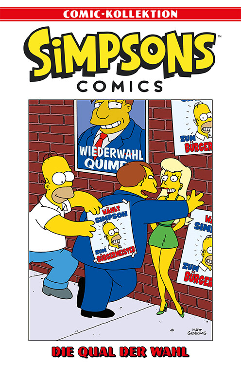 Simpsons Comic-Kollektion 55 - Die Qual der Wahl - HC
