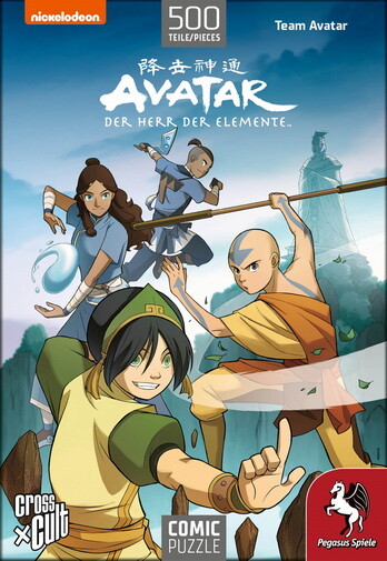 Puzzle - Avatar: Team Avatar (500 Teile)