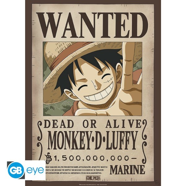 ONE PIECE - Set 2 Chibi Posters - Wanted Luffy & Ace...
