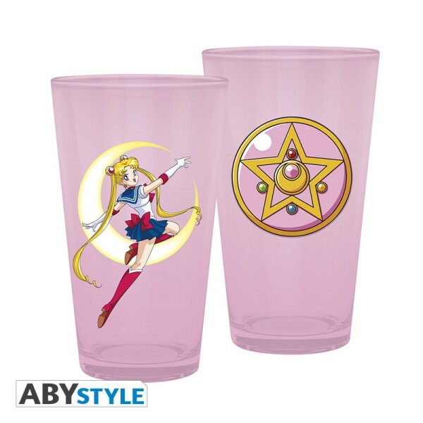 SAILOR MOON - Großes Glas - 400 ml - Sailor Moon
