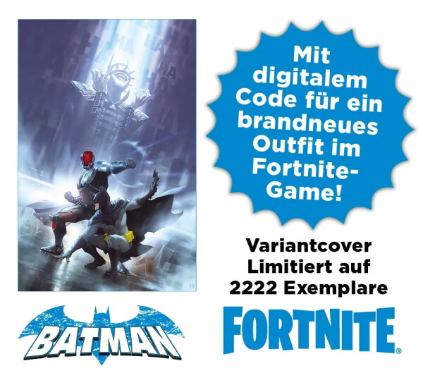Batman/Fortnite 1 Fundament  Variant A lim. 2222 Expl.