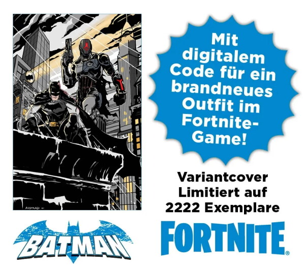 Batman/Fortnite 1 Fundament  Variant B lim. 1111 Expl.