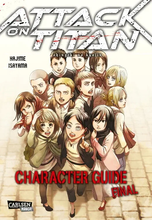 Attack on Titan -  Character Guide Final -  (Softcover)