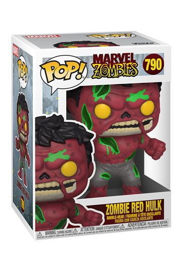 Marvel POP! Vinyl Figur Zombie Red Hulk 9 cm (790)