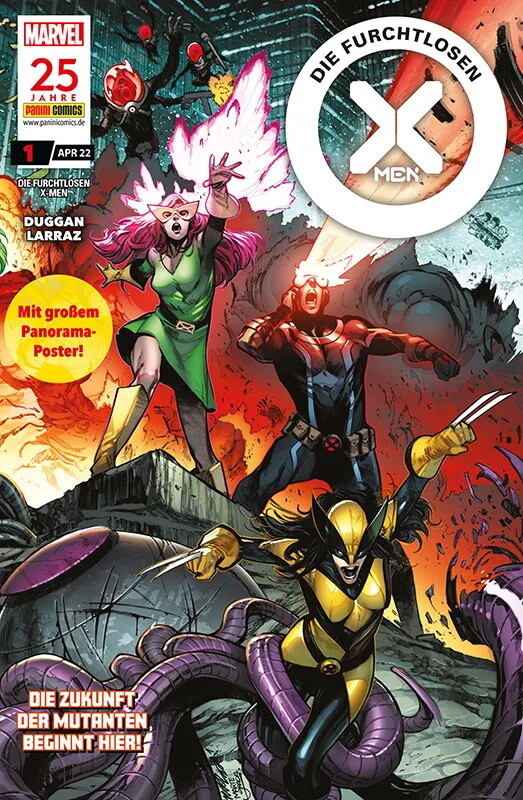 Die furchtlosen X-Men 1  (April 2022)