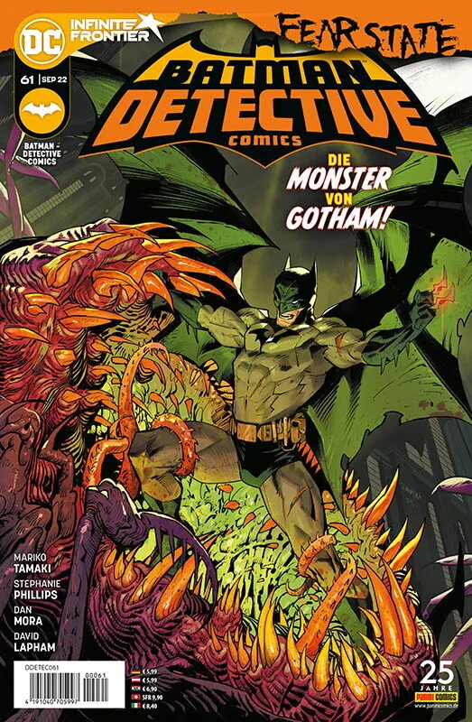 Batman: Detective Comics 61 -  Fear State - (September 2022)
