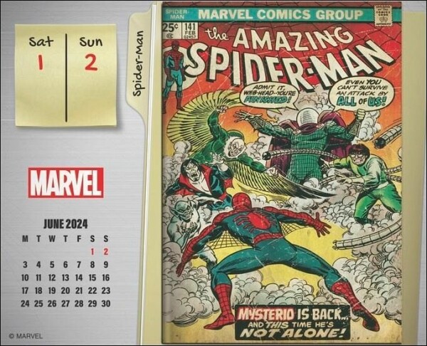 Danilo Kalender - Marvel Comics Tagesabreißkalender...