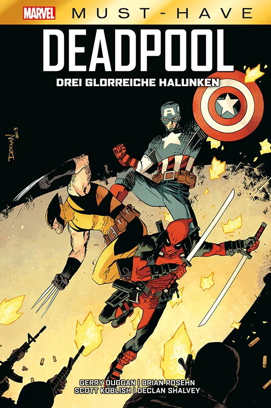 Marvel Must-Have - Deadpool - Drei glorreiche Halunken  HC