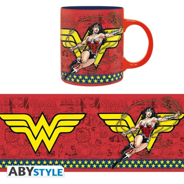 DC COMICS - Tasse - 320 ml - Wonder Woman Action