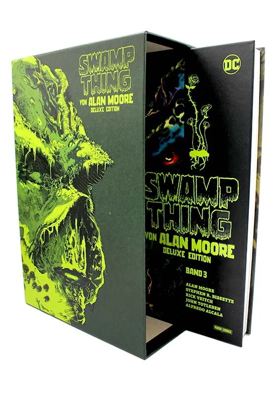 Swamp Thing von Alan Moore 3  mit Schuber Deluxe Edition...