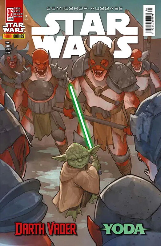 Star Wars Heft 96 - Yoda 3 und Darth Vader  -...