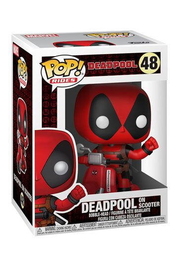 Deadpool POP! Rides Vinyl Figur Deadpool & Scooter 9...