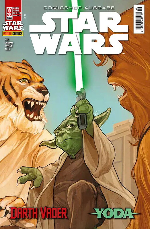 Star Wars Heft 99 - Yoda 6 und Darth Vader  -  Comicshop-Ausgabe  -