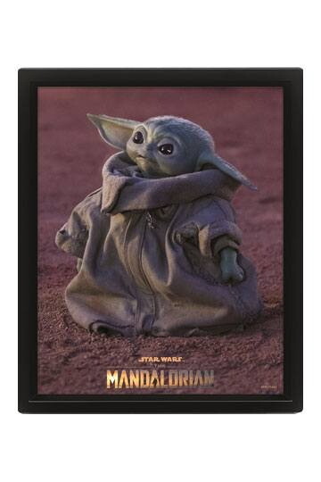 Star Wars: The Mandalorian 3D-Effekt Poster Pack im...
