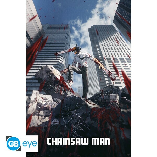 CHAINSAW MAN - Poster Maxi 91,5x61 - Key Visual