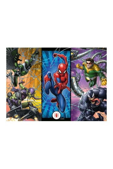 Marvel Kinderpuzzle XXL Die Welt von Spider-Man (300 Teile)